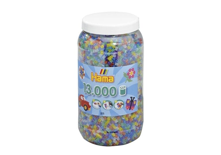 Hama Strijkkralen Ton Met 13000 Stuks Glitter