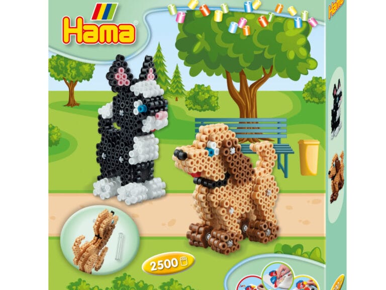 Hama Strijkkralen 3D Honden 2500 Stuks