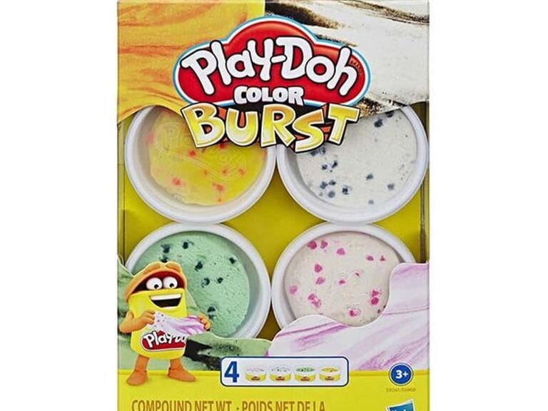 Play-Doh Kleuren Explosie met 4 Potjes Klei