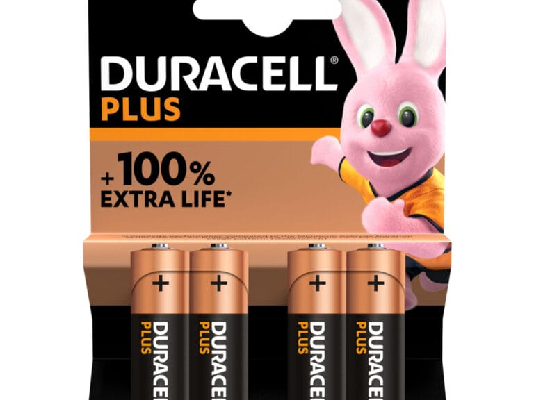 Duracell Alka Plus 100% Aa X4