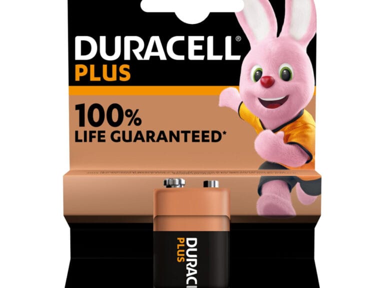 Duracell Alka Plus 100% 9v X1