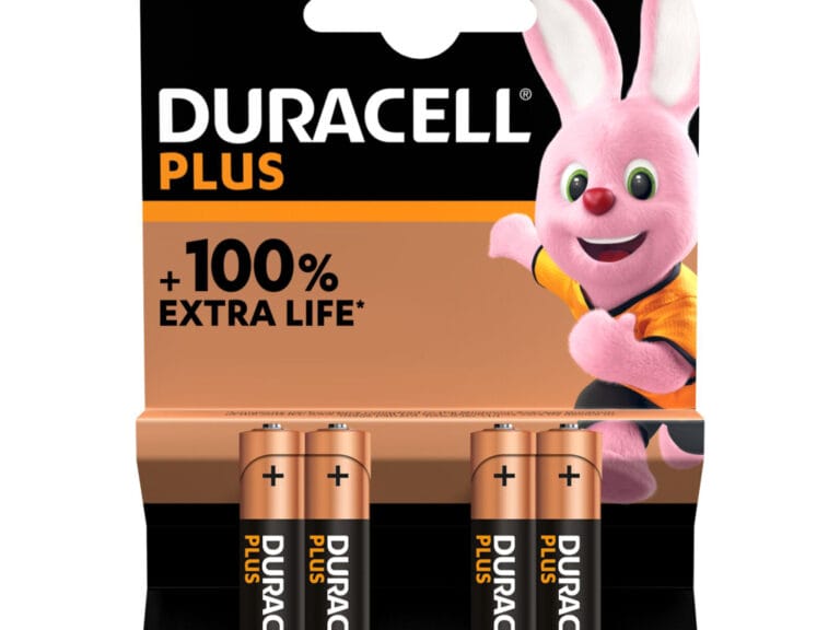 Duracell Alka Plus 100% Aaa X4