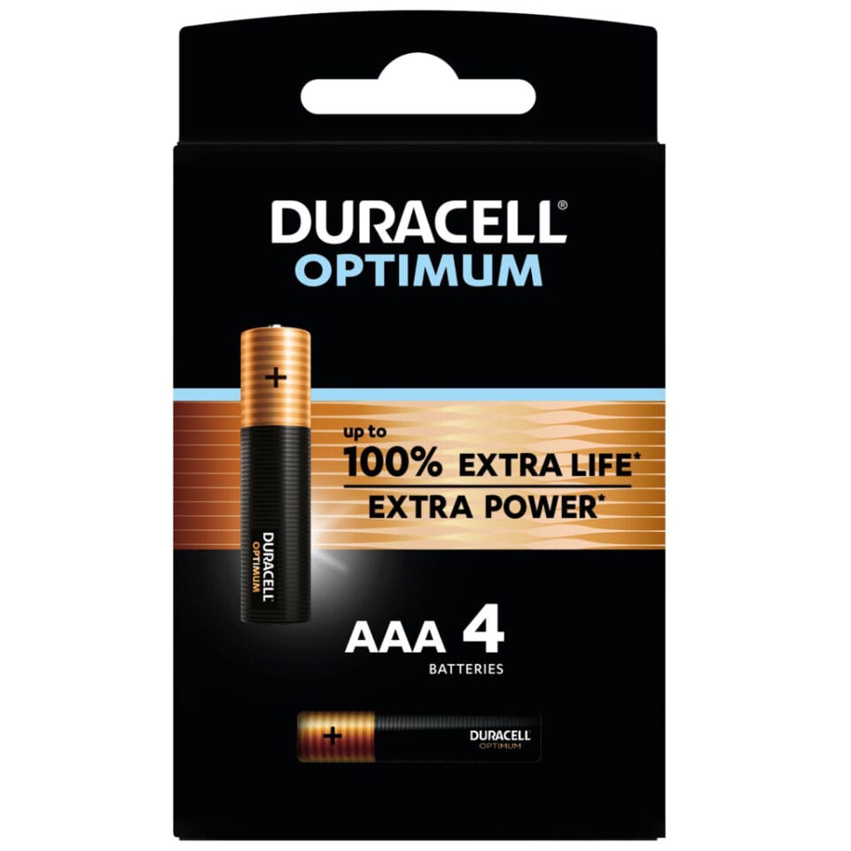 Duracell Alka Optimum Aaax4