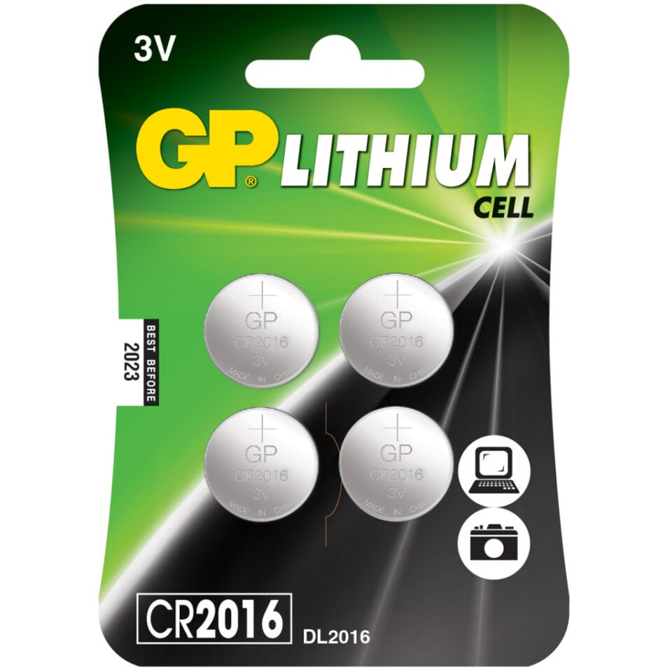 GP Batteries Gp Knoopcel Lithium A4st Cr2016