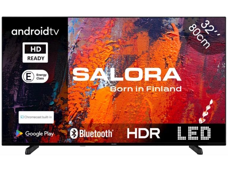 Salora 32HA550 HD Android TV 32 Inch Zwart