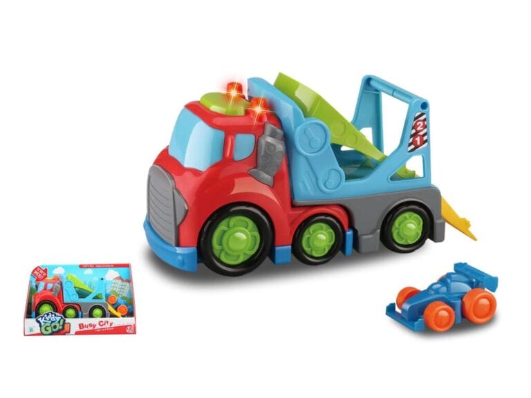 Kiddy Go Auto Transporter + Licht en Geluid 19.5 cm