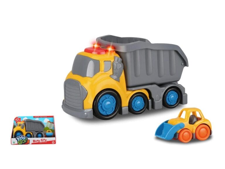 Kiddy Go Dumptruck + Licht en Geluid 19.5 cm