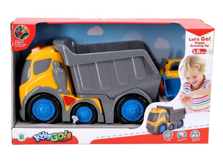 KiddyGo Dump Truck 31 cm + Licht en Geluid