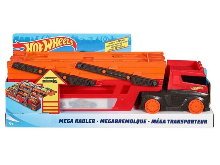 Hot Wheels Mega Hauler voor 50 Auto's