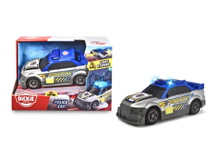 Dickie Toys Politieauto + Licht en Geluid