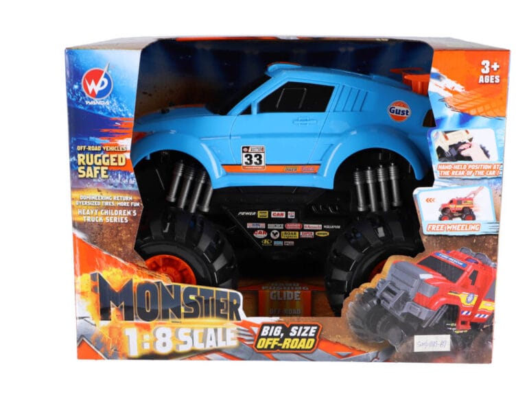 Mega Monstertruck 1:8 Blauw