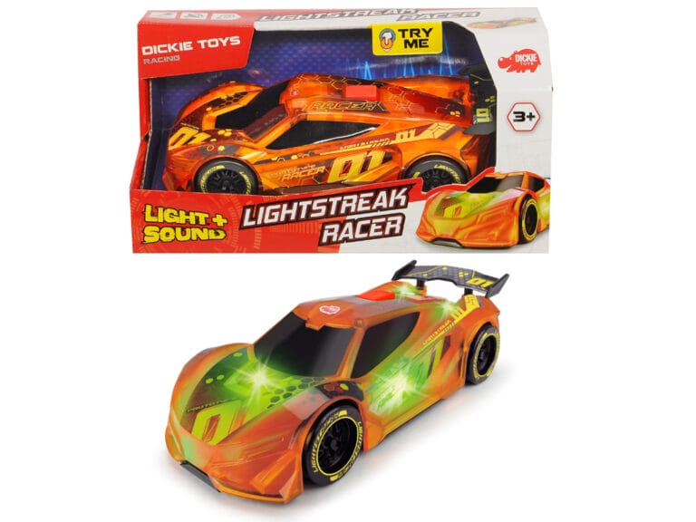 Dickie Toys Racing Lightstreak Racer met Licht en Geluid