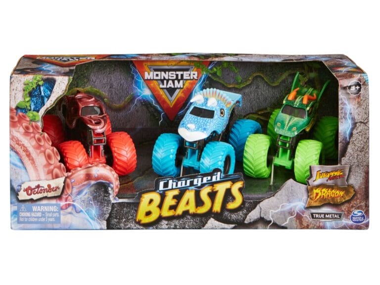 Monster Jam Charged Beasts 3-Pack 1:64