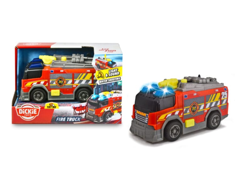 Dickie Toys Brandweerwagen + Licht en Geluid