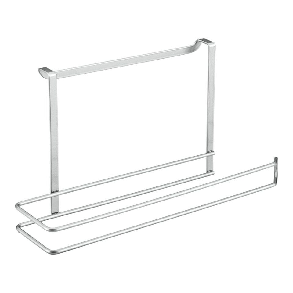 Metaltex Galileo Keukenpapierhouder 34x18x10 cm Zilver