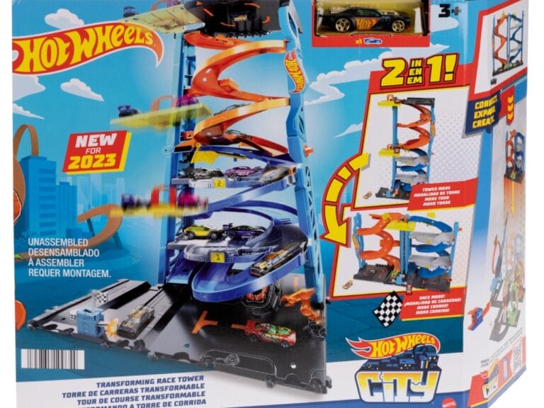 Hot Wheels City Transforming Race Tower
