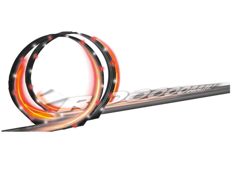 Carrera Go!!! en Carrera Digital 143 Loopingset met Licht en Geluid 11-delig