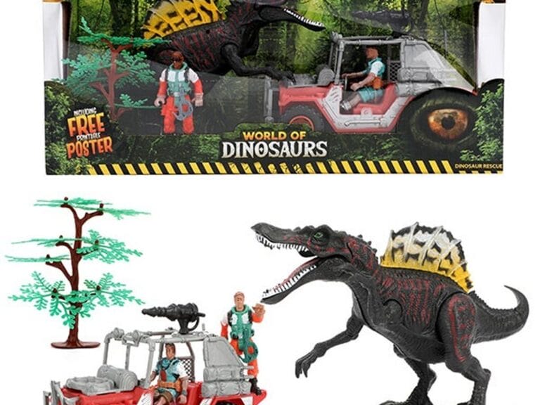 World of Dinosaurs Speelset met Jeep