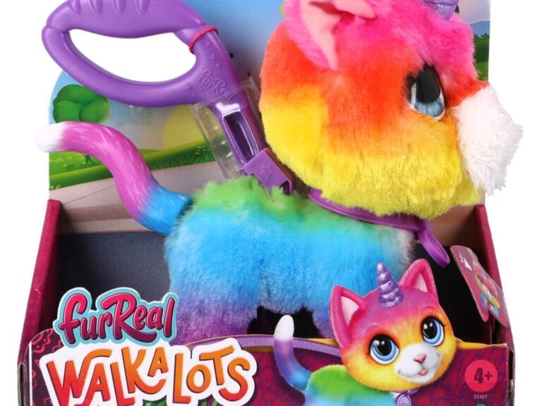 FurReal Friends Walk A Lots Unicorn Kat Interactieve Knuffel