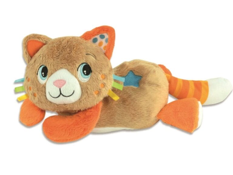 Clementoni Baby Rustgevende Knuffel Poes Ron