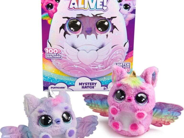 Hatchimals Alive Secret Hatch Pufficorn