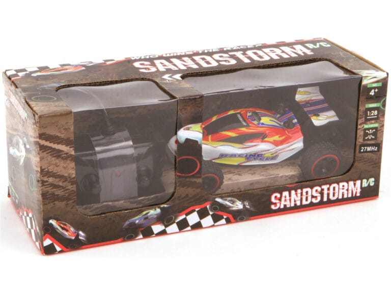 Sandstorm 2-Kanaals 4-Wheel Drive RC Buggy 1:18 Assorti