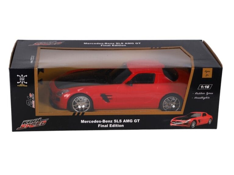 RC Mercedes-Benz SLS AMG GT Final Edition 1:16 + Licht Rood/Zwart