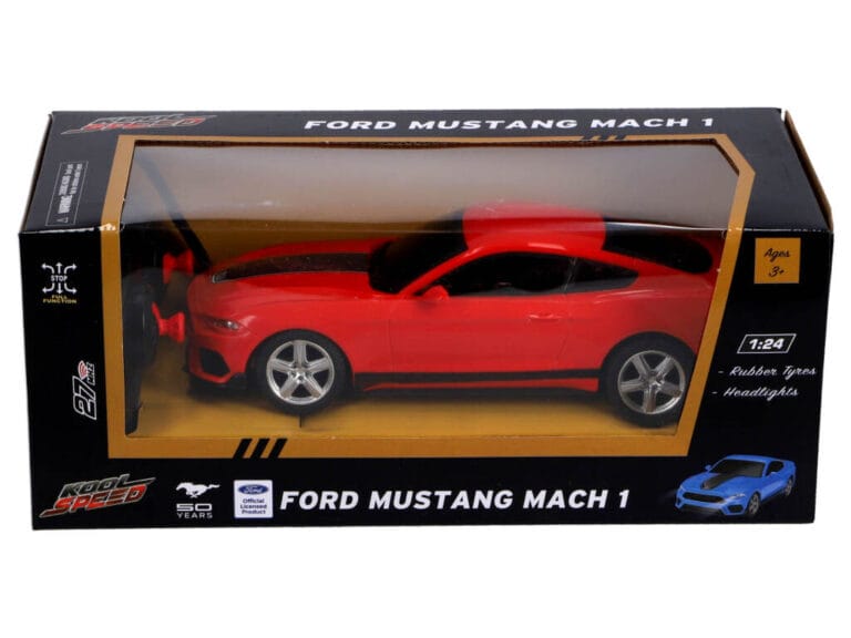 RC Ford Mustang Mach 1 1:24 + Licht Rood