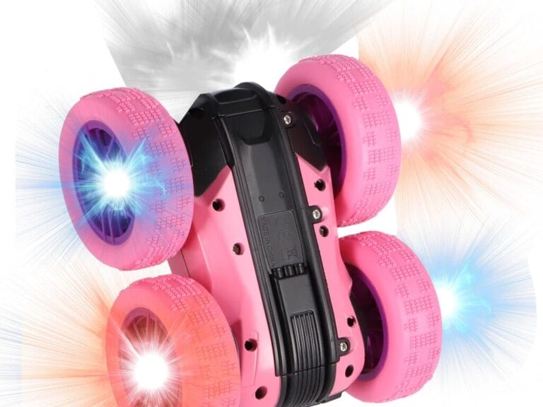 Rapid Wheels RC Flipover Auto Roze + Licht