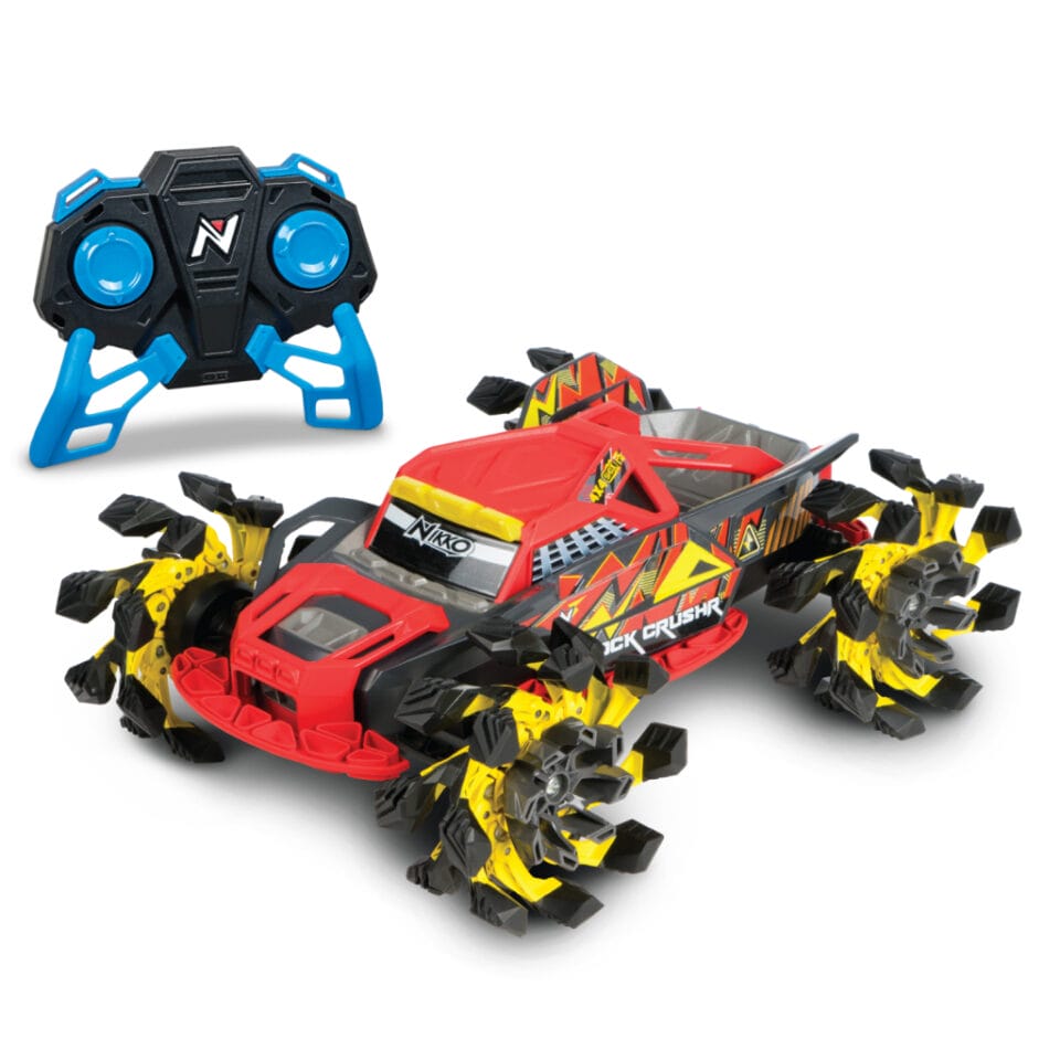 Nikko RC Rock CrushR Rood