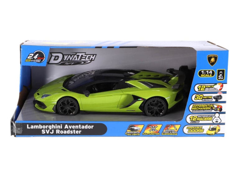 RC Lamborghini Aventador 1:14 + Licht Neon Groen