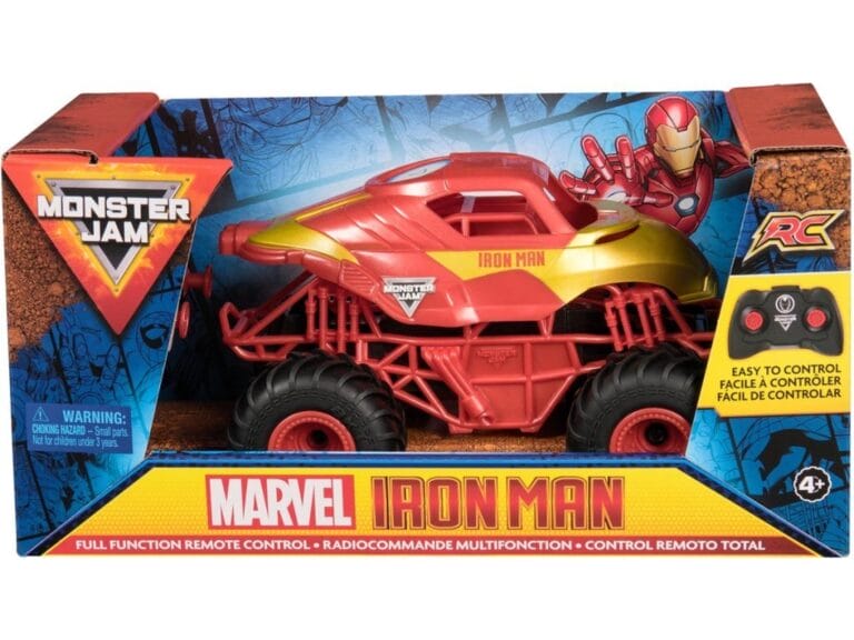 Monster Jam RC Iron Man Truck 1:24 Rood/Goud