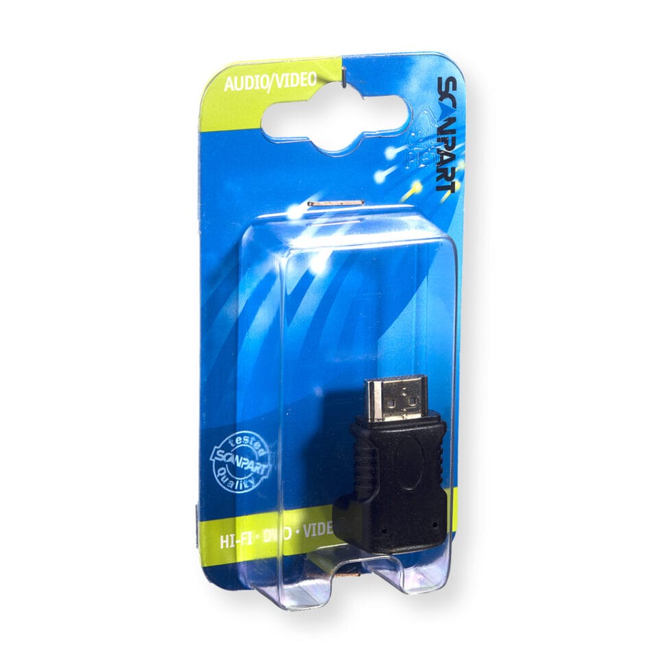 Scanpart Adapter Hdmi(f)-hdmi(m) Haaks