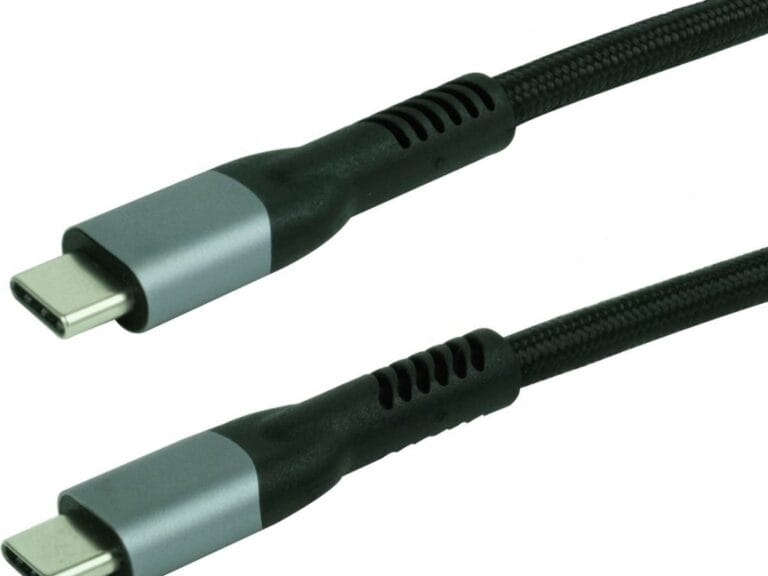 Scanpart USB C Laad en Data Kabel 2 m Zwart