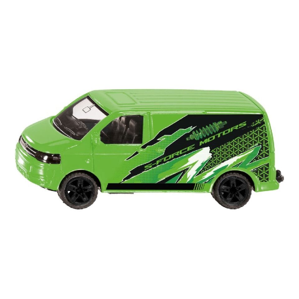 Siku 1585 VW Transporter Groen/Zwart