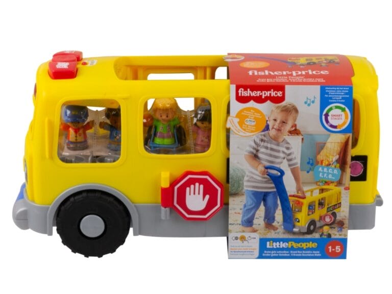 Fisher Price Litte People Grote Schoolbus + Licht en Geluid