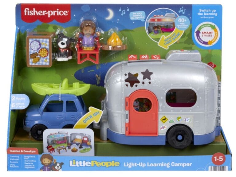Fisher Price Little People Camper + Licht en Geluid