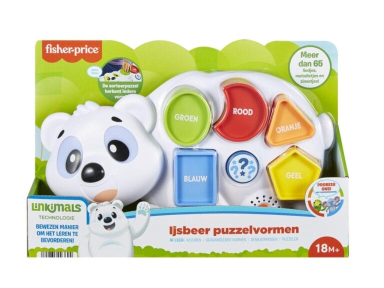 Fisher Price Linkimals IJsbeer Puzzelvormen + Licht en Geluid