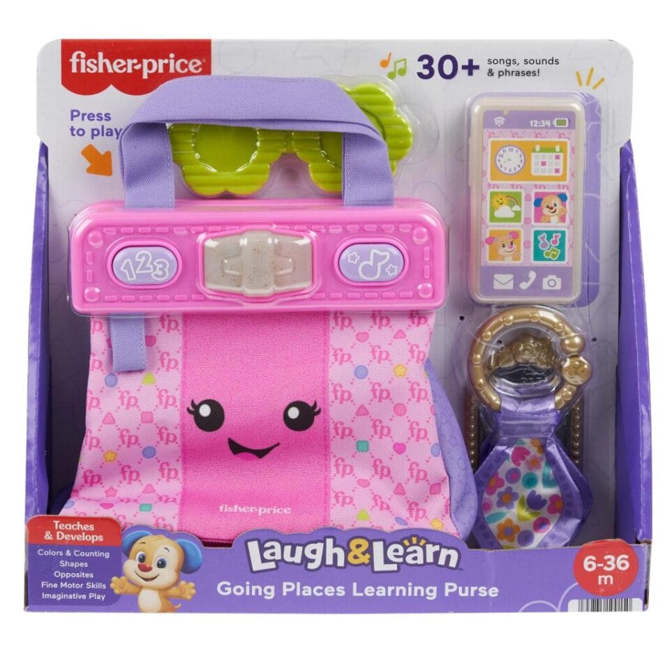 Fisher Price Lach & Leer Handtas + Licht en Geluid