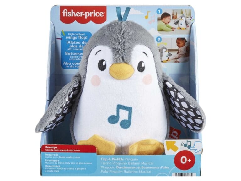 Fisher Price Flap and Wobble Pinguïn + Geluid