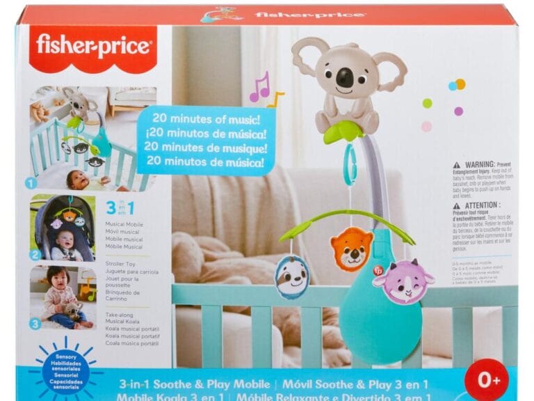 Fisher Price Soothe & Play Mobile + Geluid