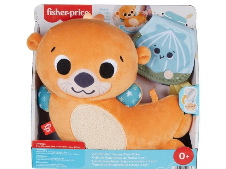 Fisher Price 2in1 Schommelende Otter Knuffel