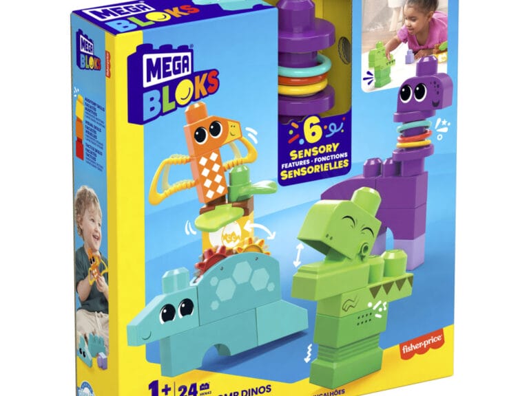 Mega Bloks Squek and Chomp Dinos
