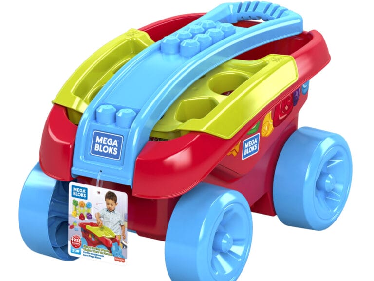 Fisher Price Mega Bloks Trekwagen Vormenstoof