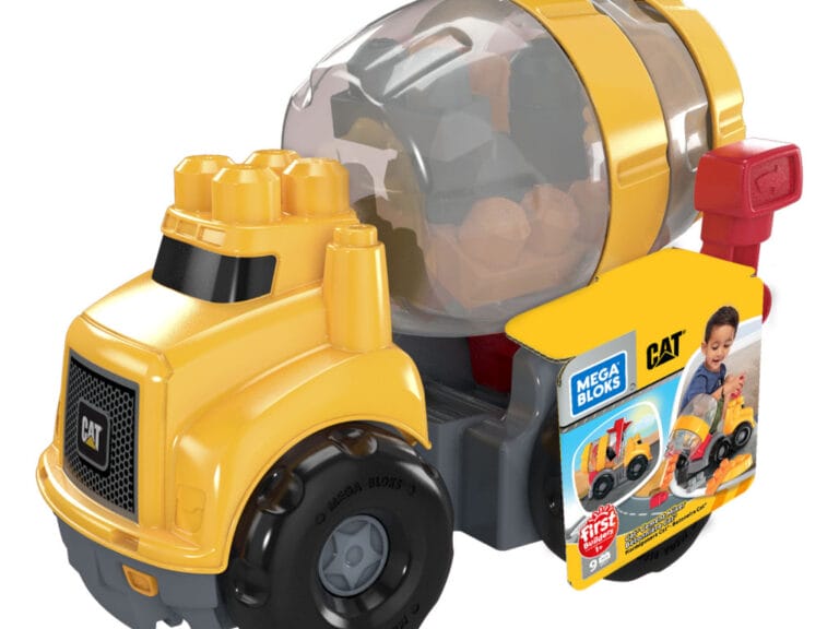 Mega Bloks CAT Cementwagen + Blokken