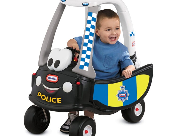 Little Tikes Cozy Coupe Politiewagen Loopauto + Geluid 44x84x72 cm