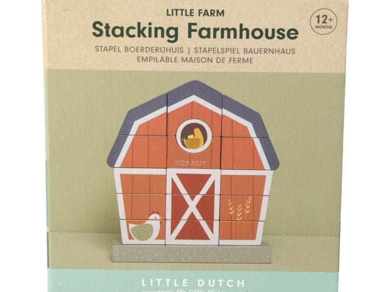 Little Dutch Farm Houten Stapel Boerderijhuis