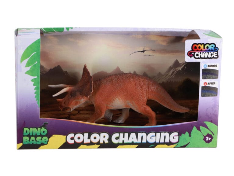 Dinobase Color Change Dino Triceraptops