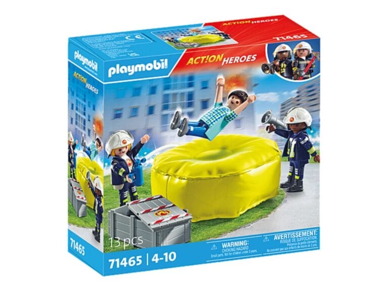 Playmobil 71465 Action Heroes Brandweerlieden Met Luchtkussens