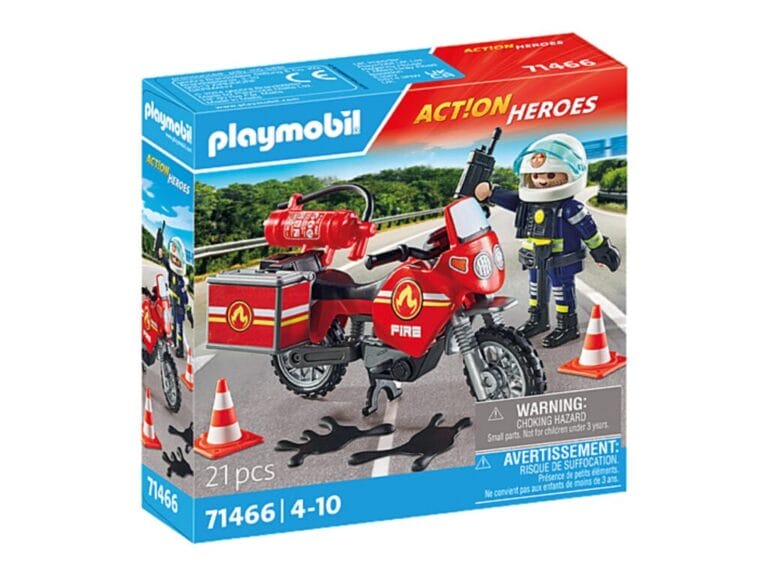 Playmobil 71466 Action Heroes Brandweer Op De Plaats Van Het Ongeval